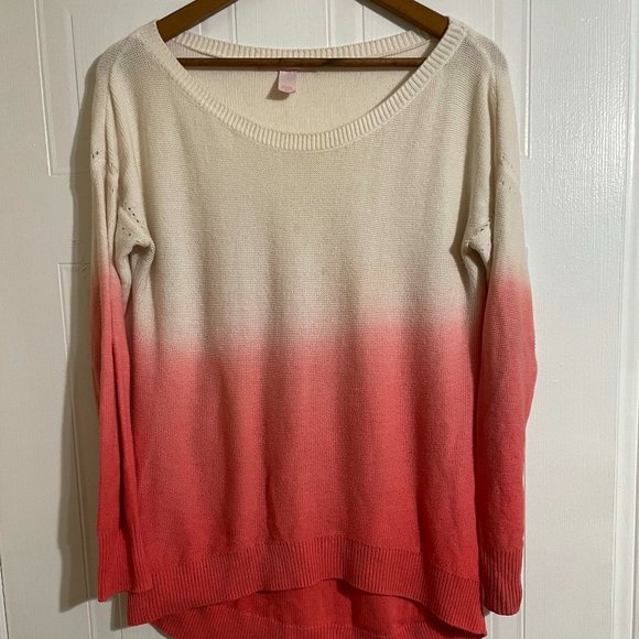 Victoria's Secret Sweaters - Victoria's Secret Ombre Dip Dye Sweater